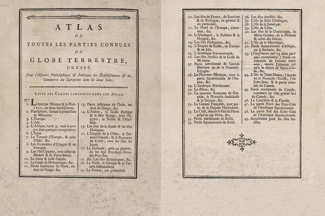 This old map of Les Isles Antilles Et Le Golfe Du Méxique from 1780 was created by Rigobert Bonne in 1780