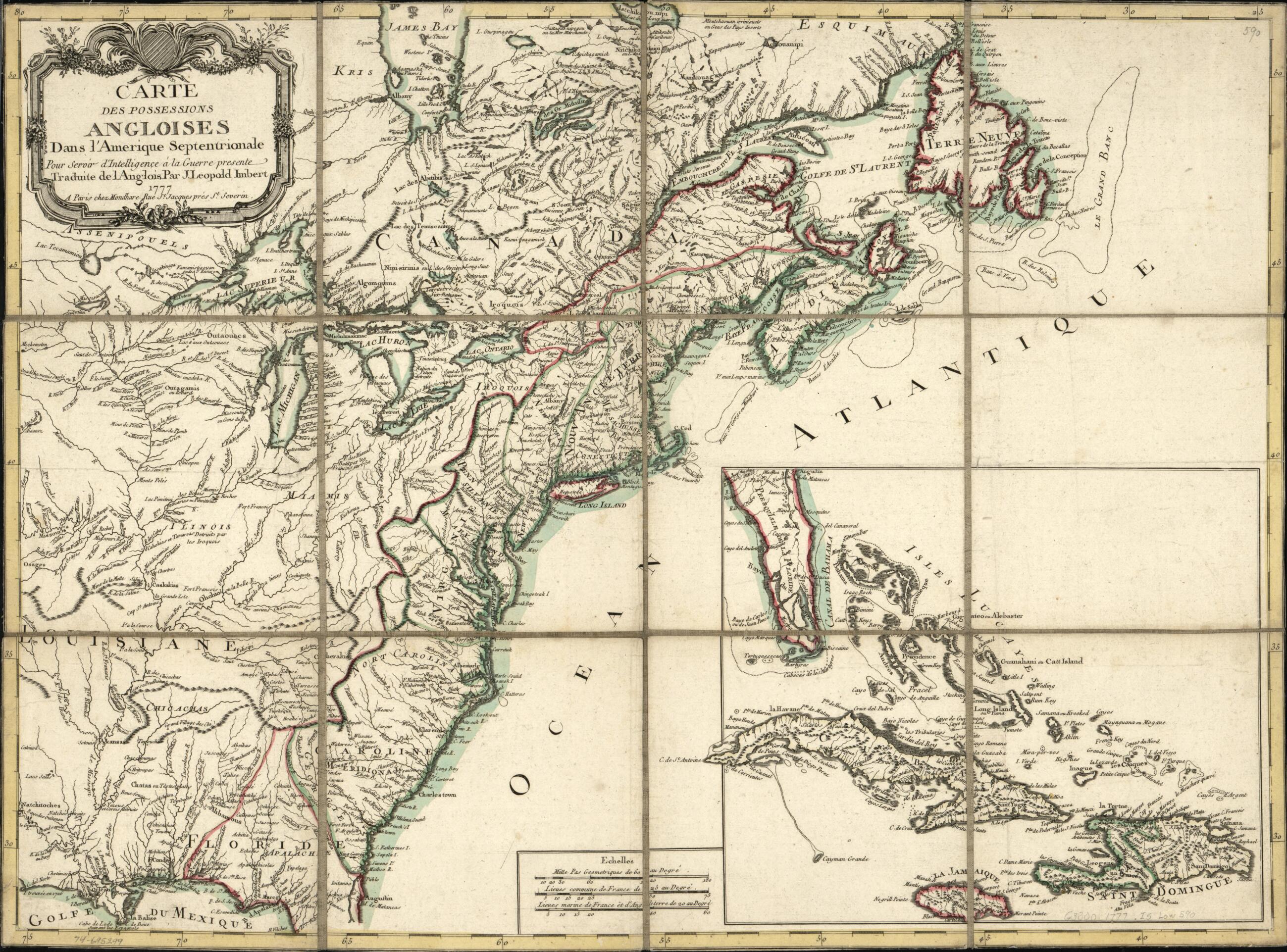 Carte Des Possessions Angloises Dans L&