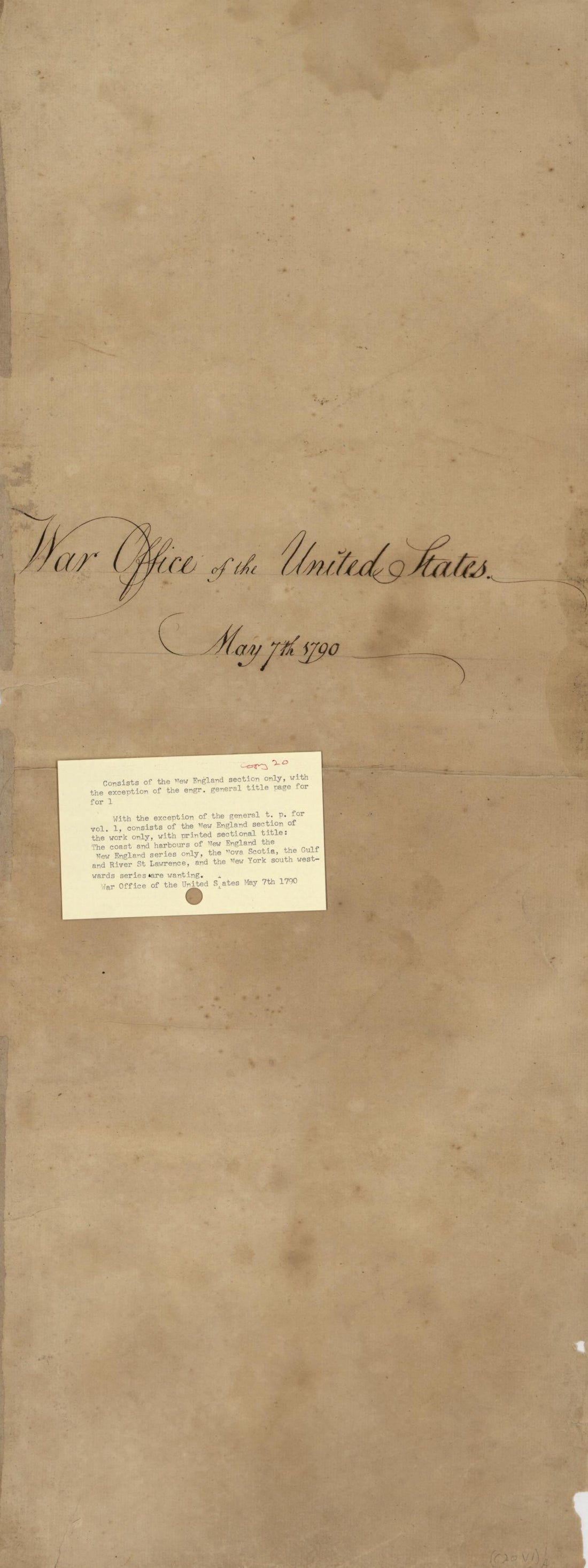 This old map of The Atlantic Neptune, Published for the Use of the Royal Navy of Great Britain from 1780 was created by Joseph F. W. (Joseph Frederick Wallet) Des Barres in 1780