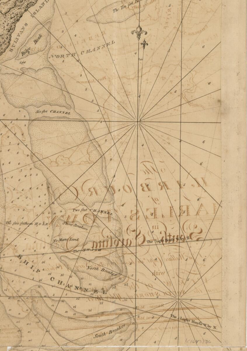 This old map of The Atlantic Neptune, Published for the Use of the Royal Navy of Great Britain from 1800 was created by Joseph F. W. (Joseph Frederick Wallet) Des Barres in 1800