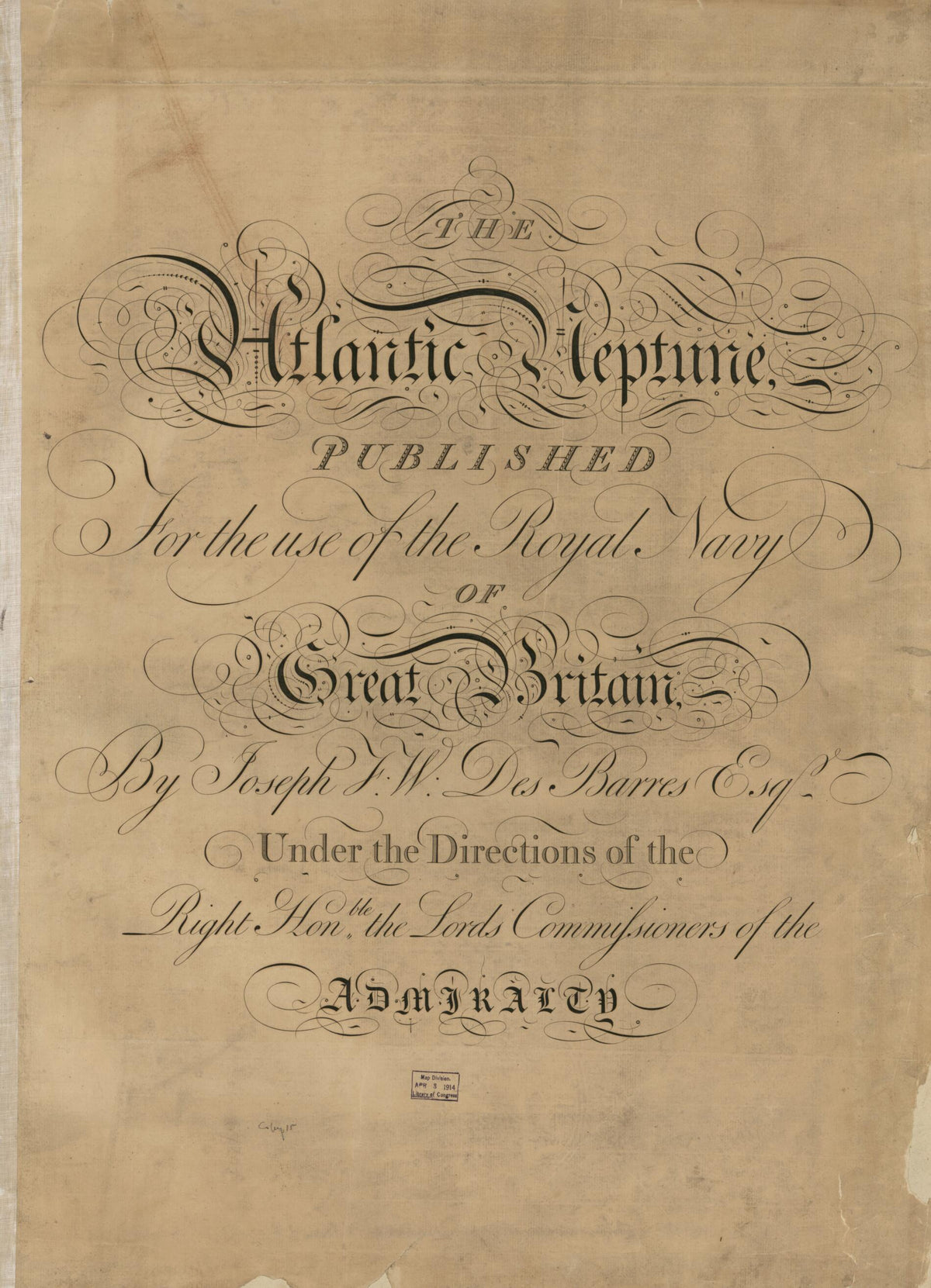 The Atlantic Neptune, Published for the Use of the Royal Navy of Great Britain 1780 by Relic Map Company
