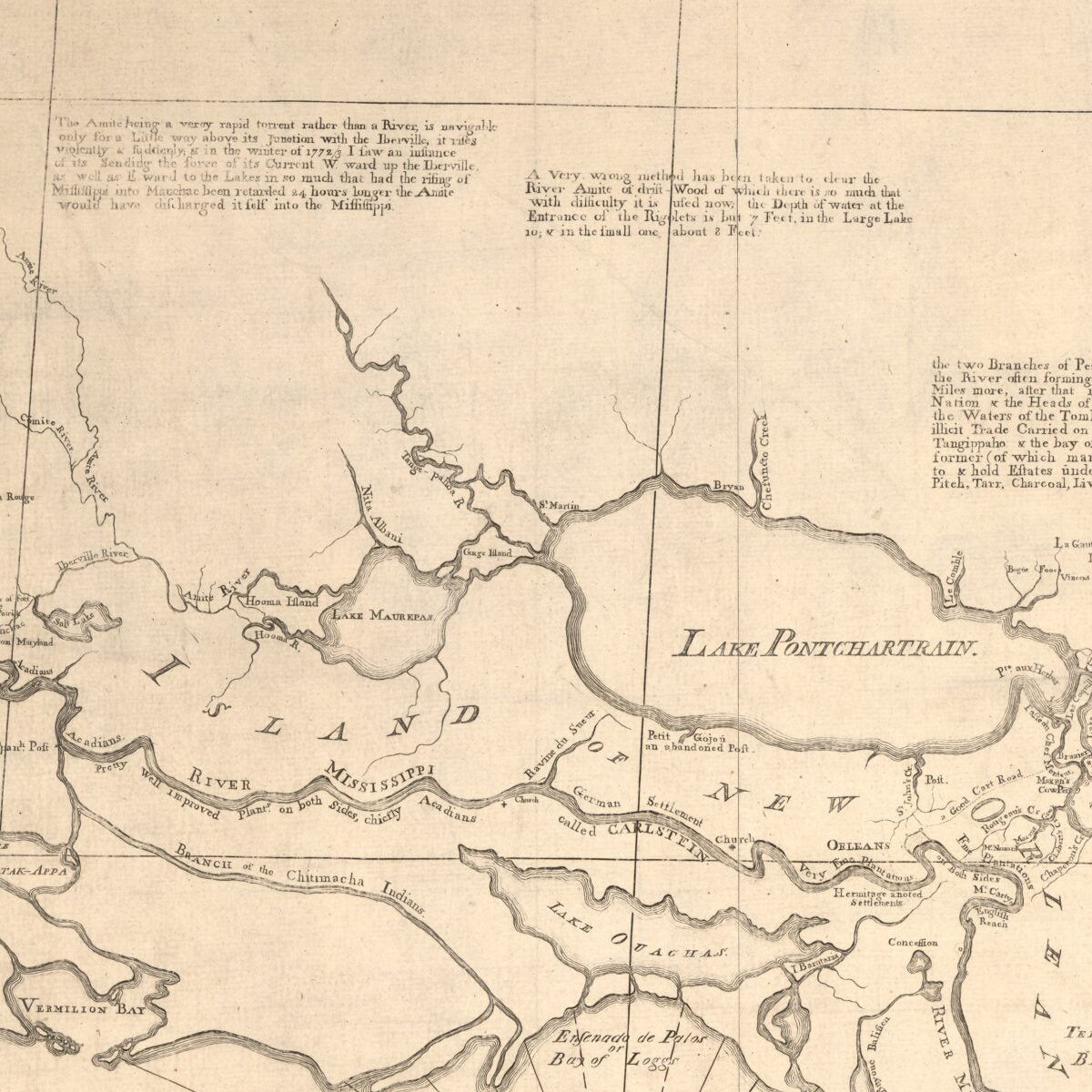 This old map of Maps of East and West Florida from 1781 was created by Bernard Romans in 1781
