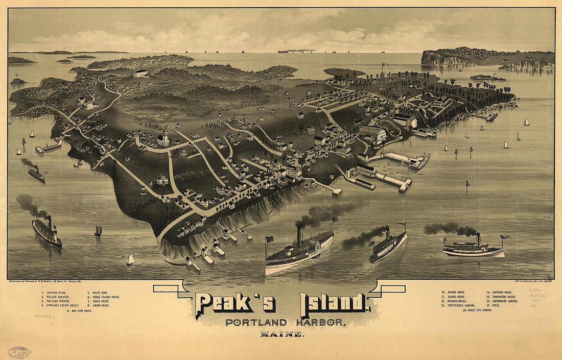 This old map of Peak&