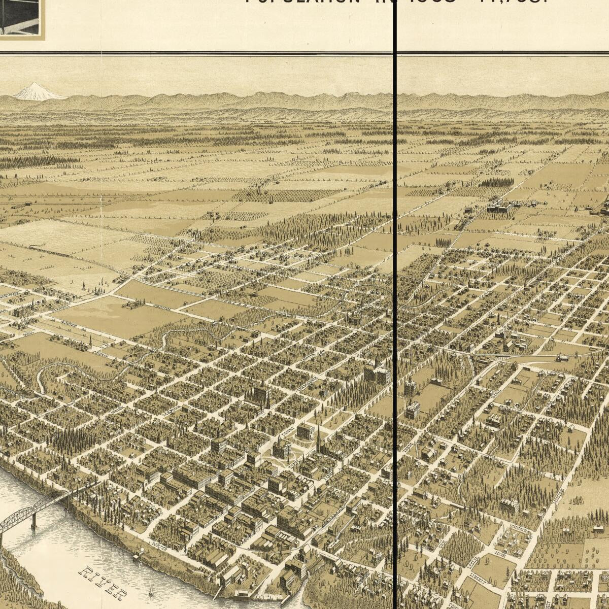 This old map of Capital City of Oregon, Salem from 1905 was created by Ch Fromm, E. Koppe,  Mutual L. And Lith Co in 1905