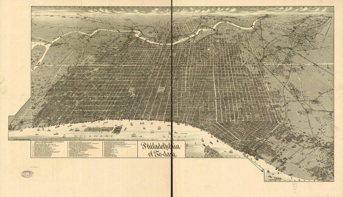 This old map of Day from 1887 was created by Burk & McFetridge in 1887