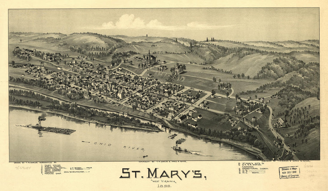 This old map of St. Mary&