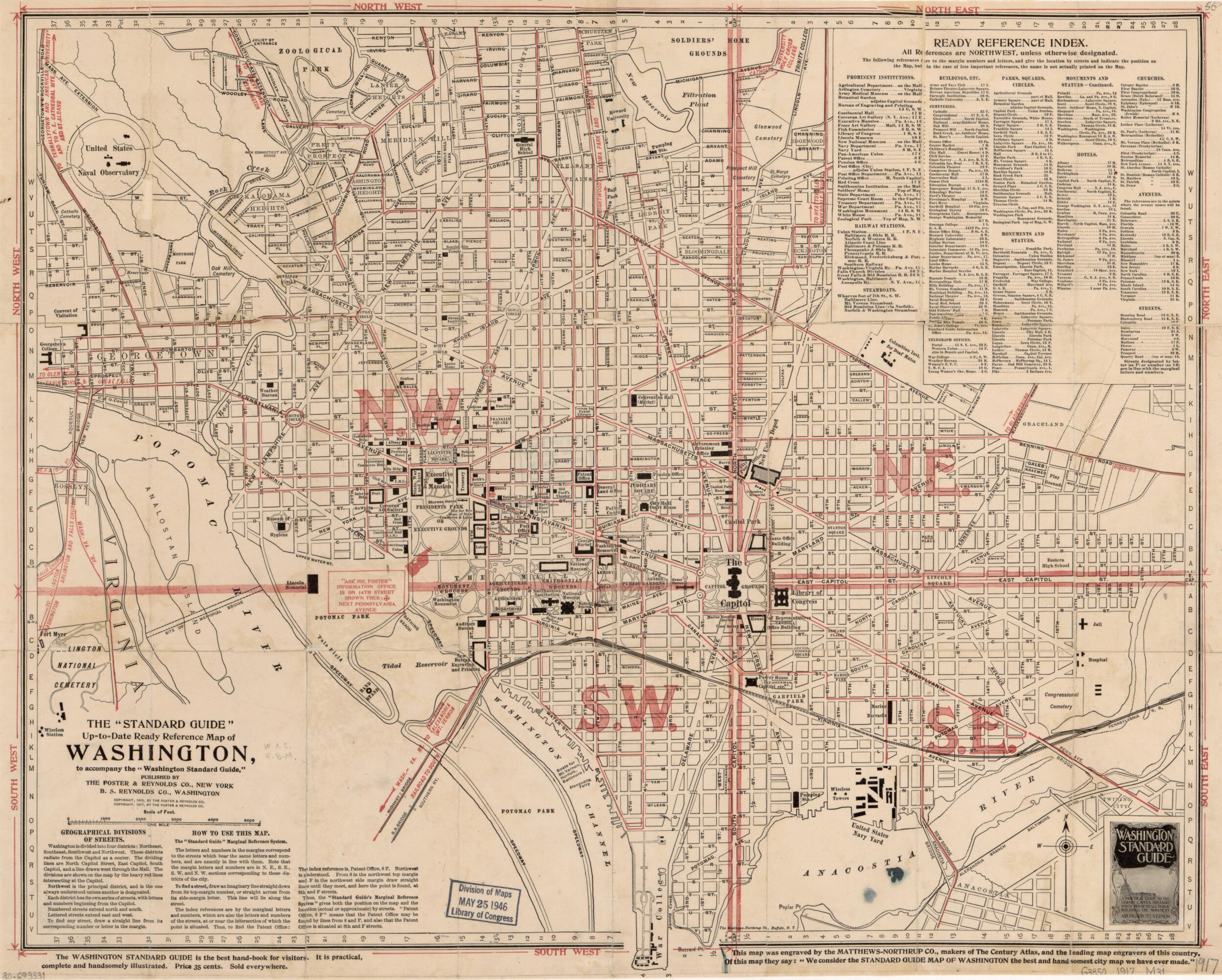 This old map of To-date Ready Reference Map of Washington : to Accompany the Washington Standard Guide from 1917 was created by B.S. Reynolds Co, Foster & Reynolds Co, Northrup Company in 1917