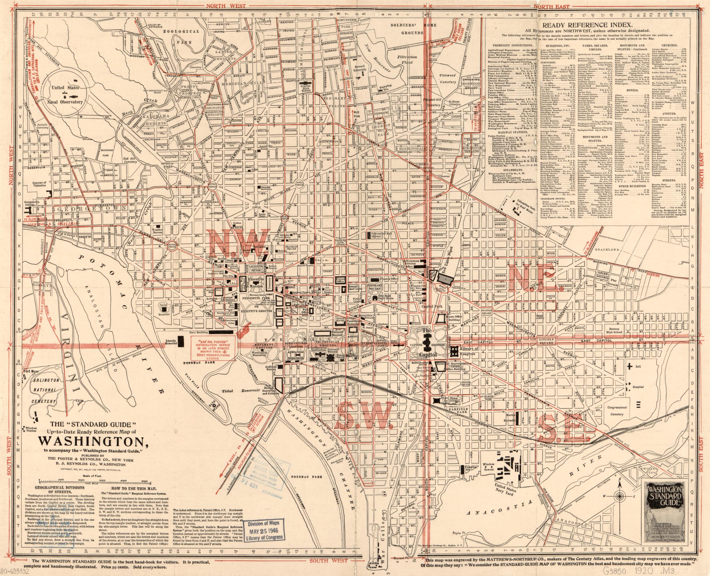 This old map of To-date Ready Reference Map of Washington : to Accompany the Washington Standard Guide from 1920 was created by B.S. Reynolds Co, Foster & Reynolds Co, Northrup Company in 1920