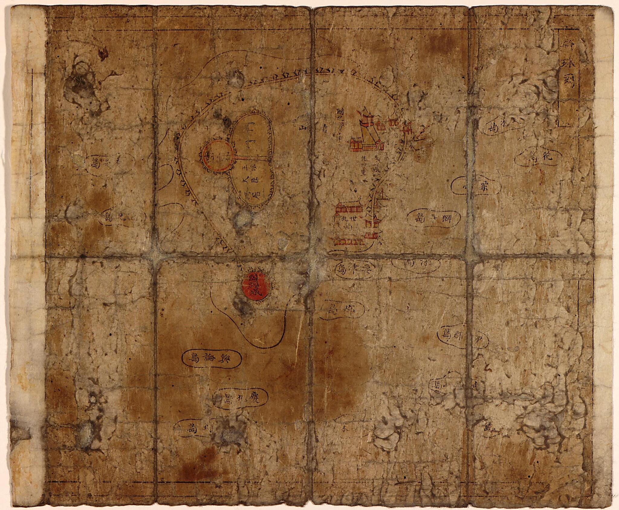 Yŏjido 1700 by Relic Map Company