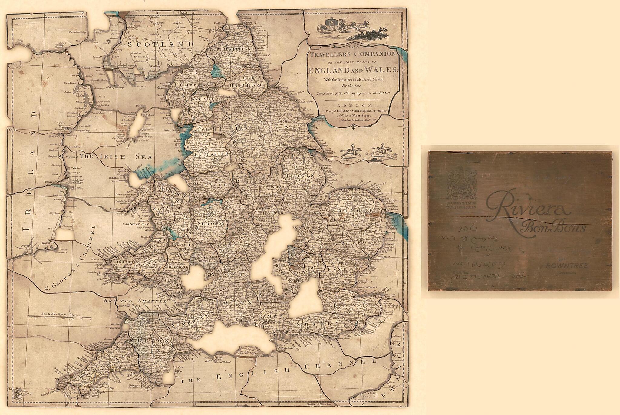 This old map of The Traveller&