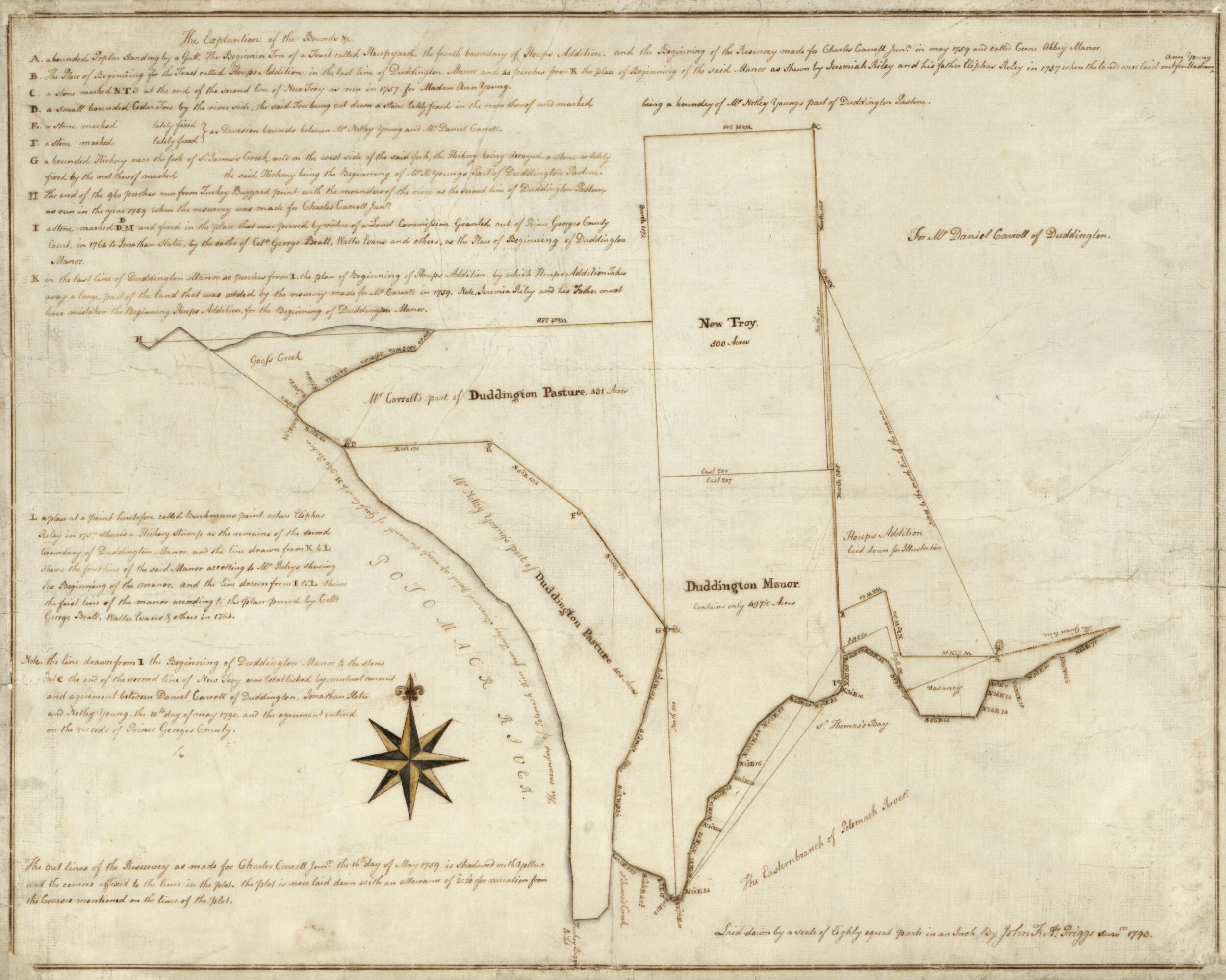 This old map of Map of Carroll&