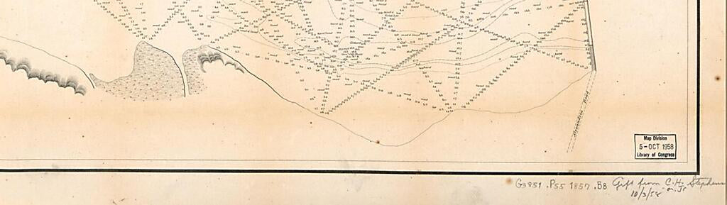 This old map of Chart of the Head of Navigation of the Potomac River : Surveyed by Order of the Sec. of War for the Corporation of Georgetown D.C. With a View to the Improvement of the Georgetown Channel from 1857 was created by R. W. Burgess, Denis Call