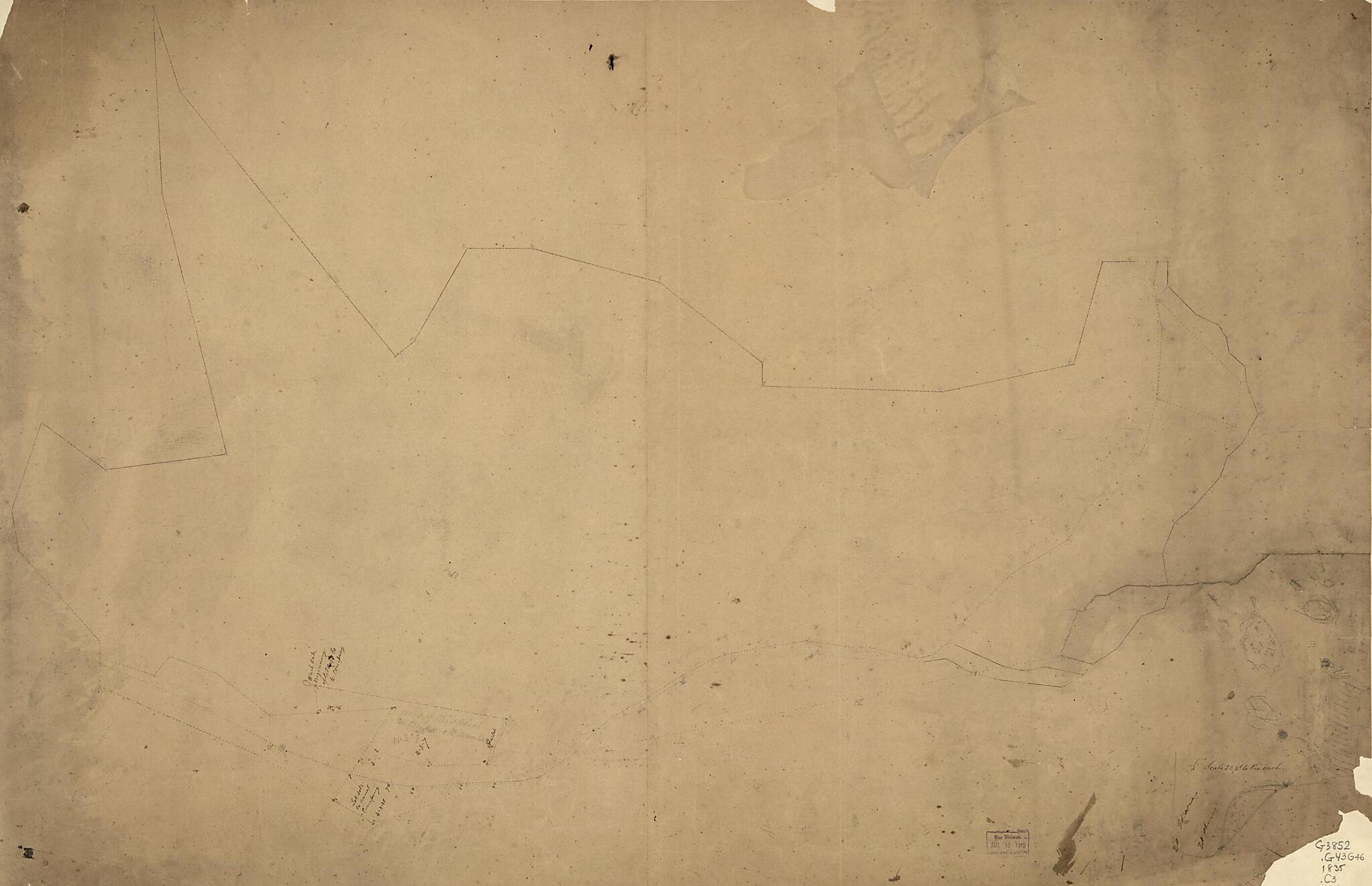 This old map of Cadastral Survey Map of the Hayman Property, Georgetown, Washington D.C. from 1835 was created by Chesapeake and Ohio Canal Company in 1835