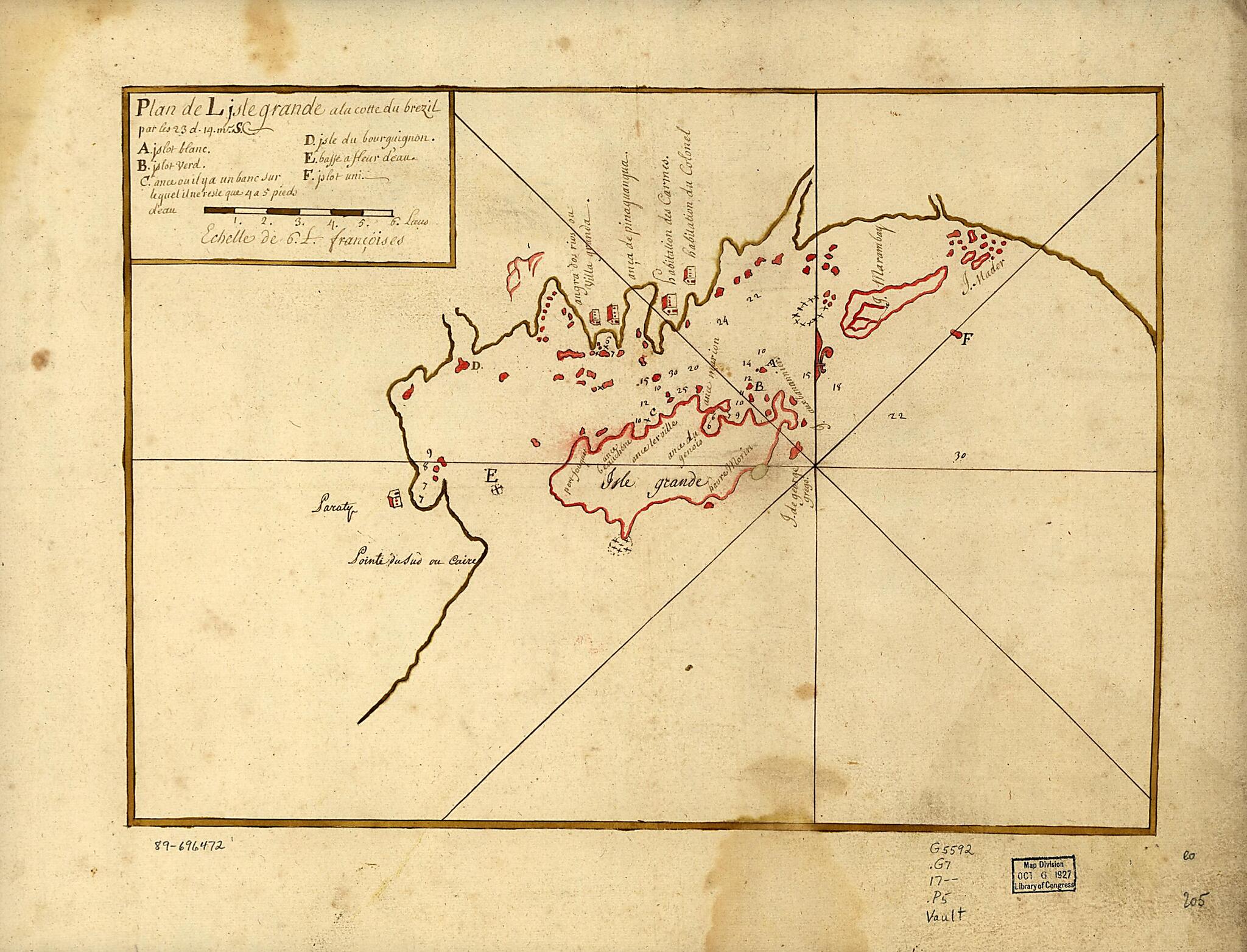 This old map of Plan De L&