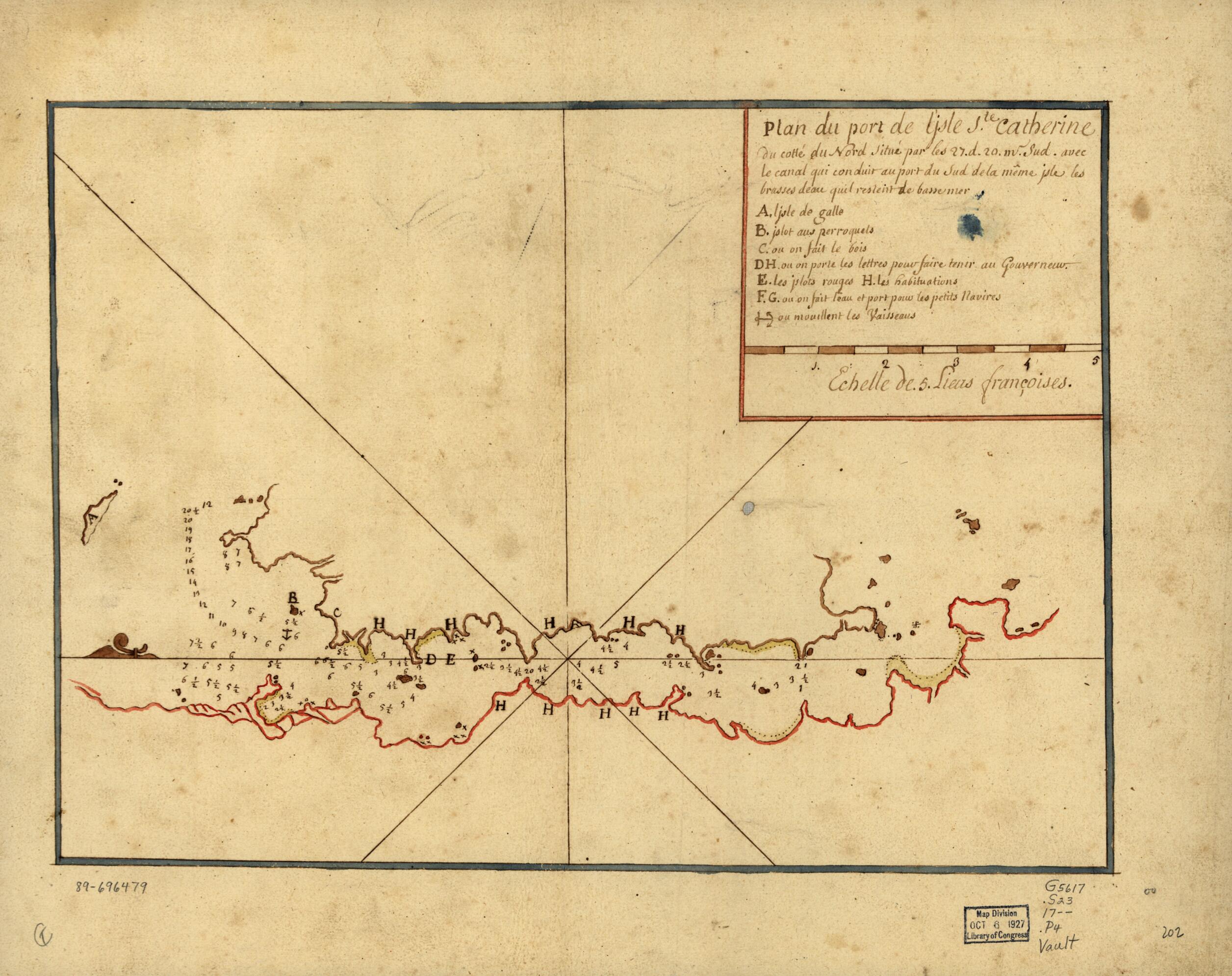 This old map of Plan De Port De L&