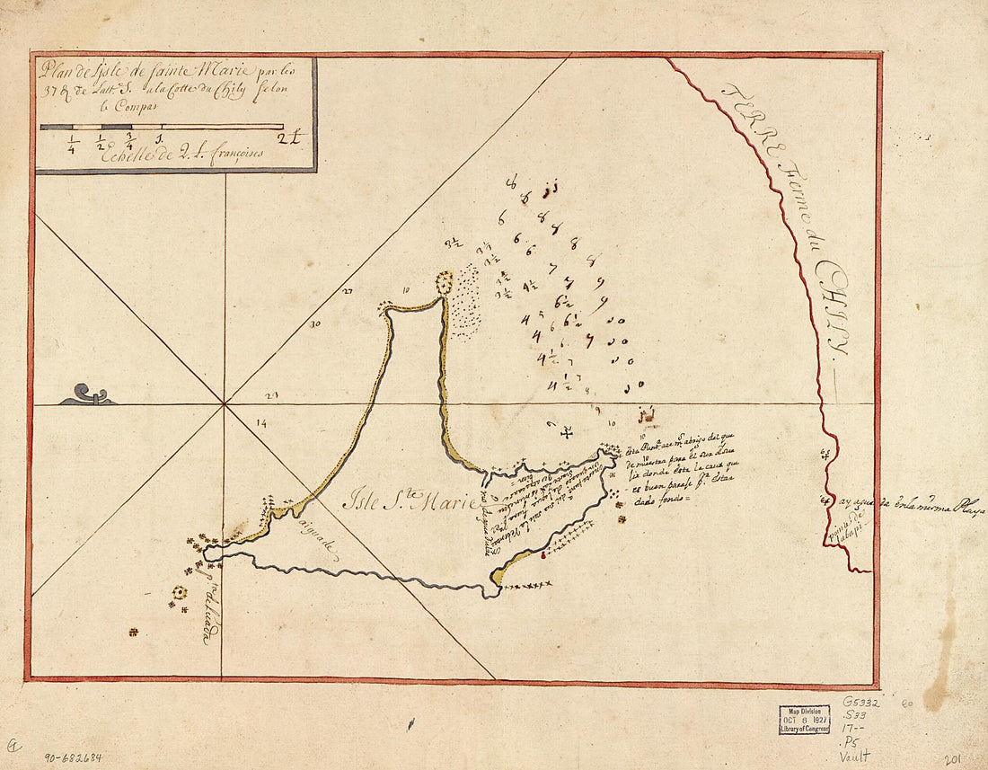 This old map of Plan De L&