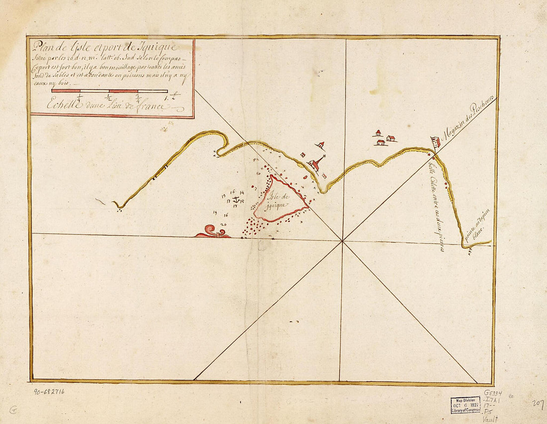 This old map of Plan De L&