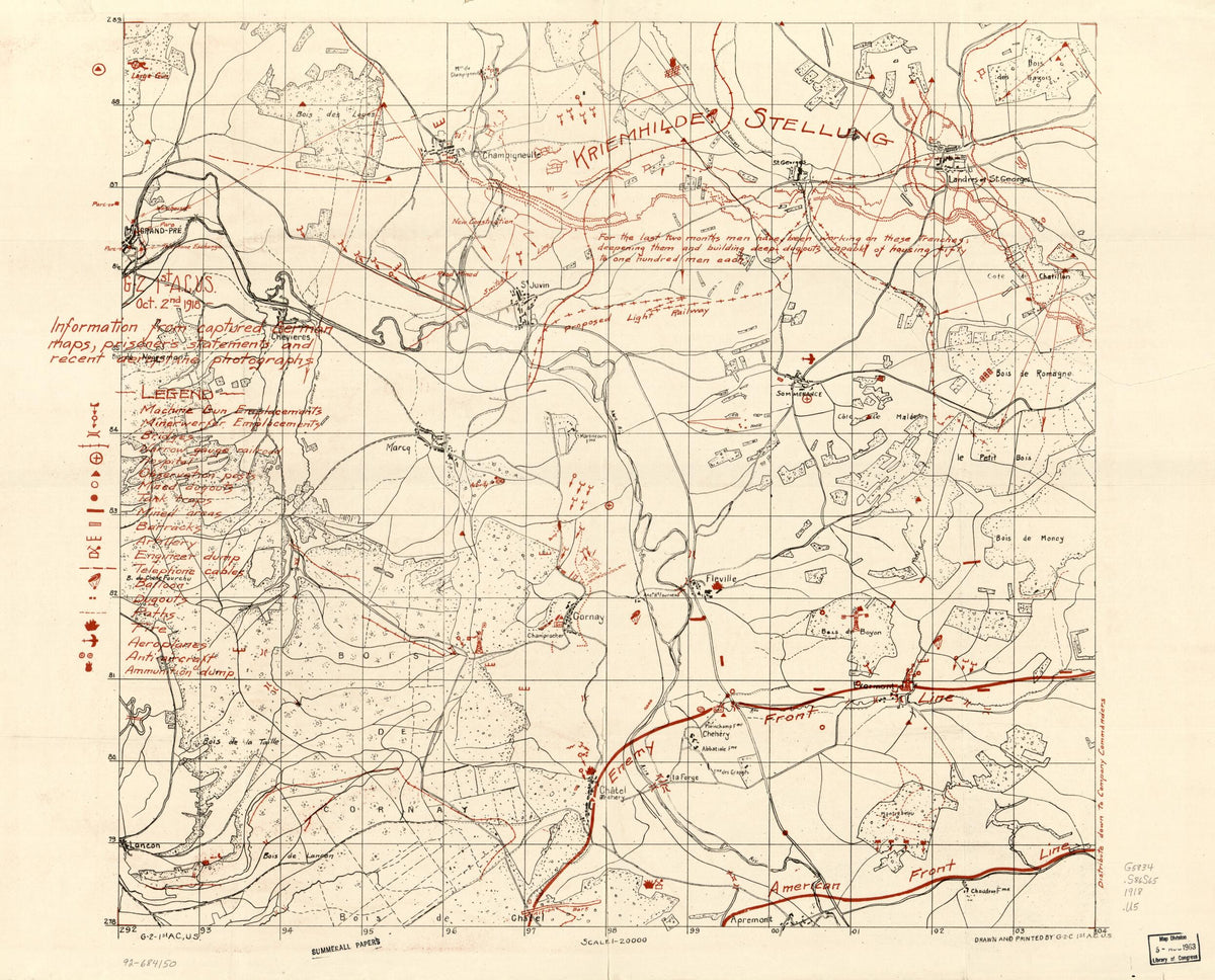 Information from Captured German Maps, Prisoner&