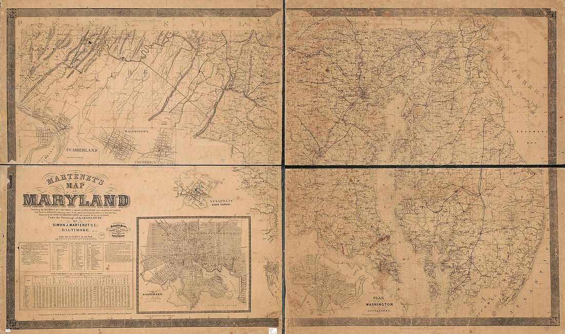 This old map of Martenet&