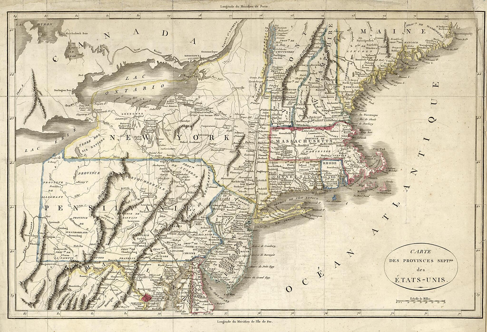 This old map of Unis from 1800 was created by in 1800