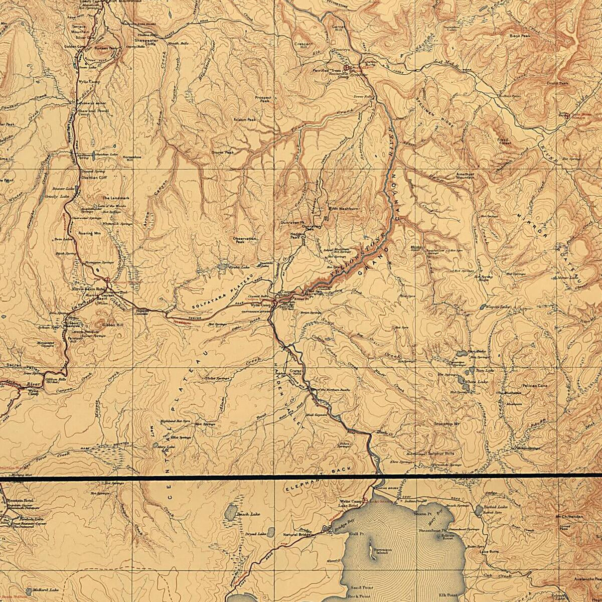 This old map of Montana-Idaho from 1912 was created by  Geological Survey (U.S.), R. B. (Robert Bradford) Marshall, George Otis Smith in 1912