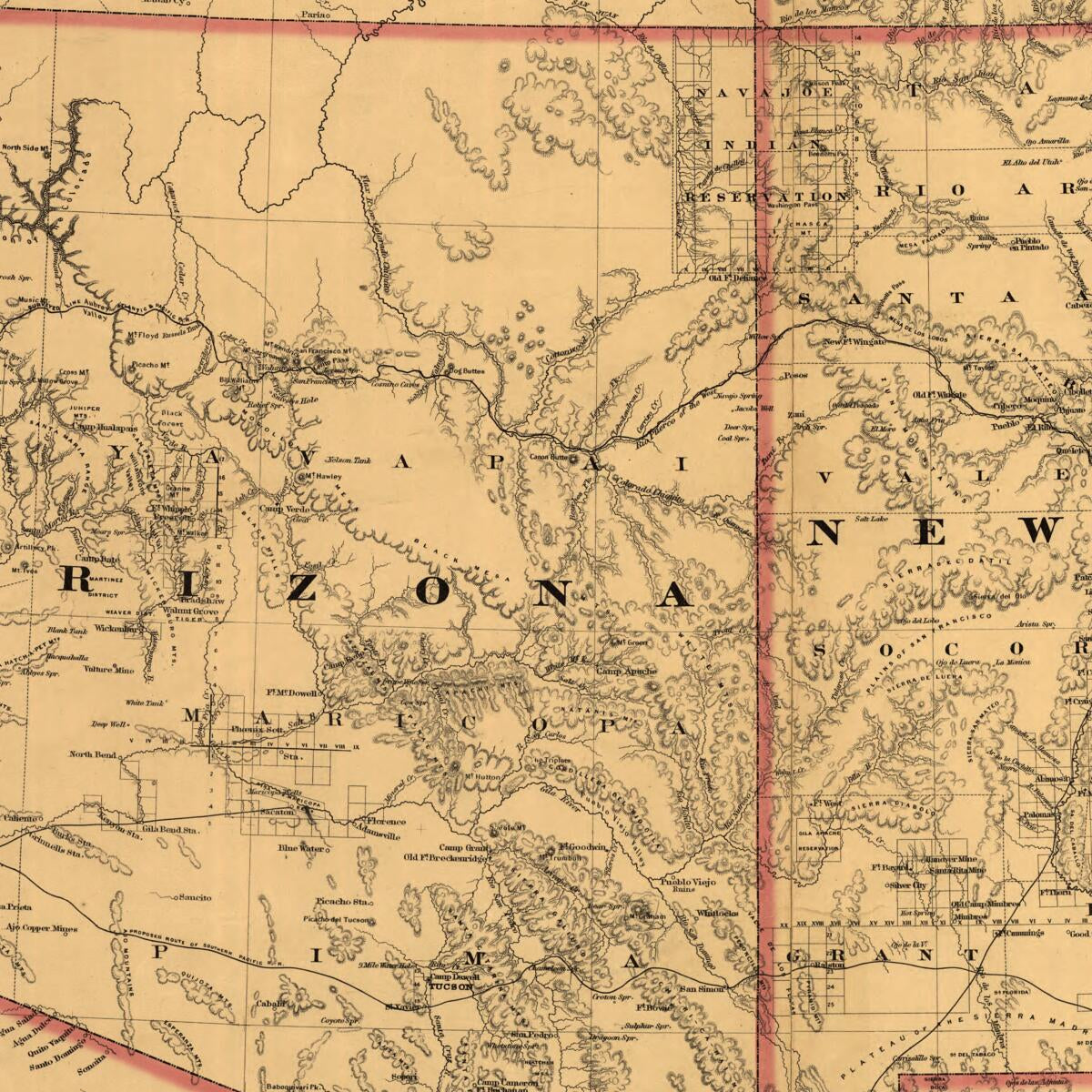 This old map of Colton&