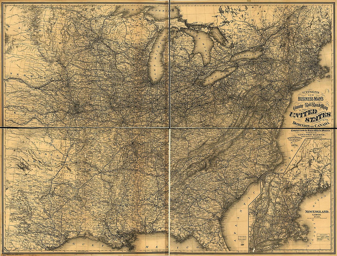 This old map of Watson&