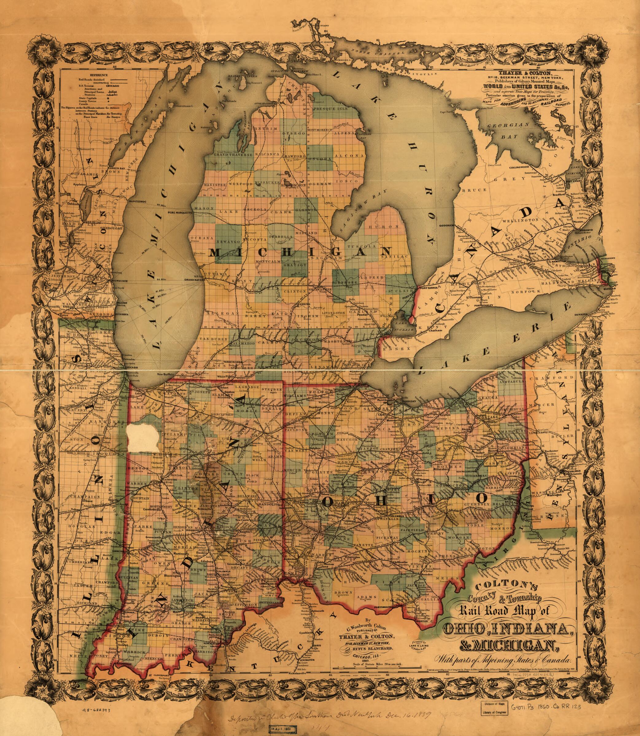 This old map of Colton&