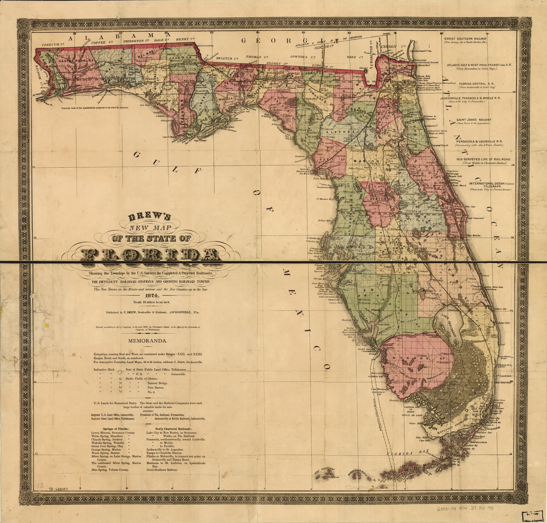 This old map of Drew&