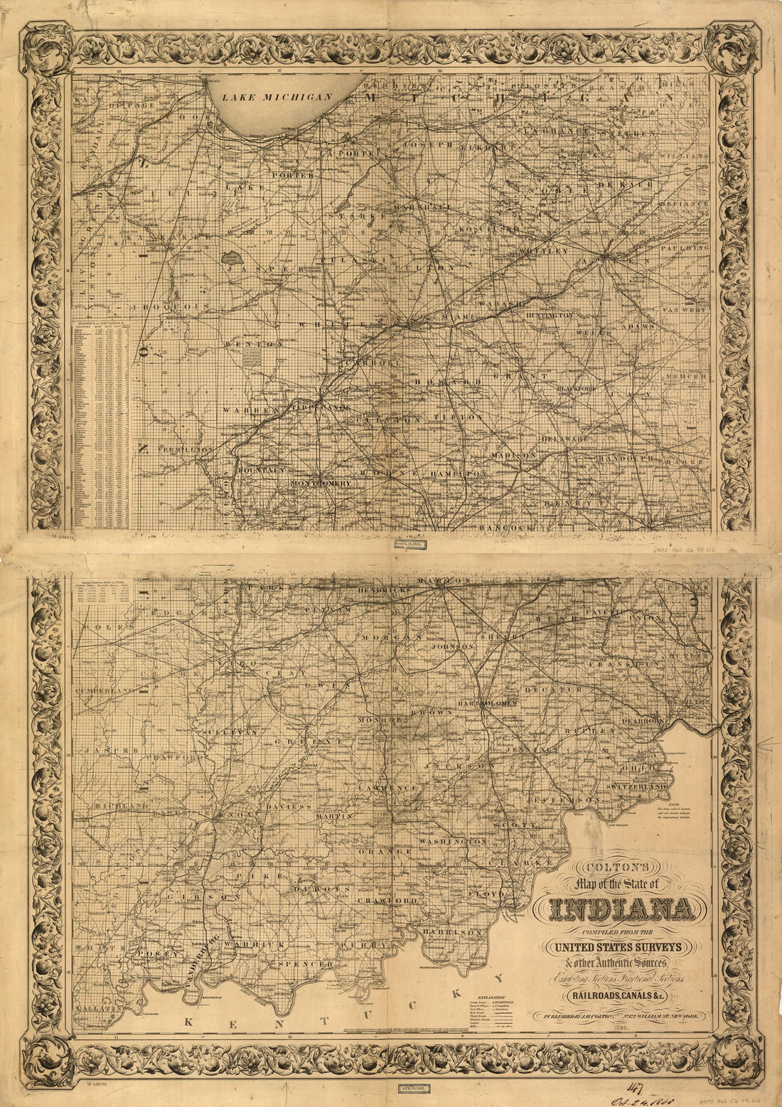 This old map of Colton&