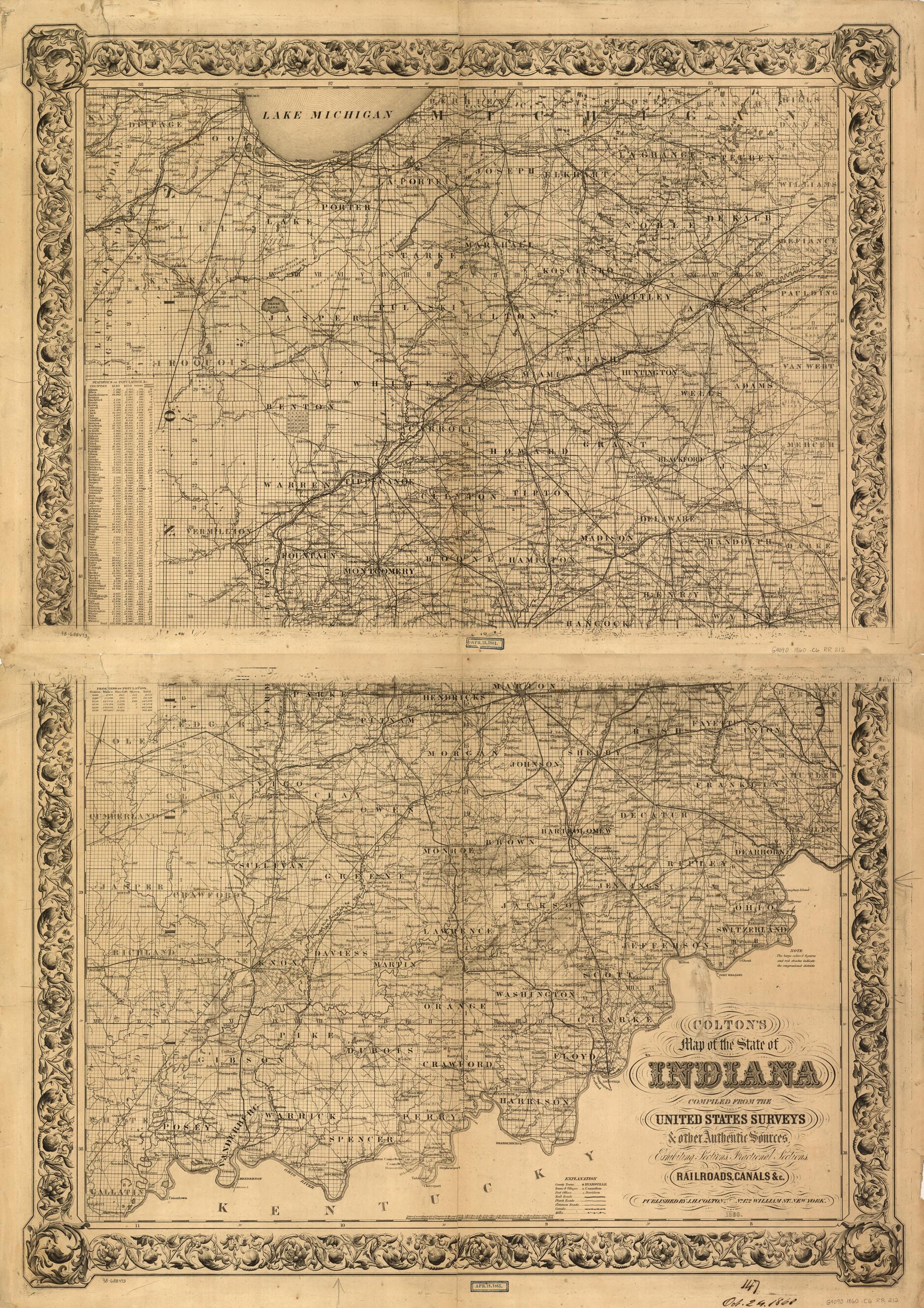 This old map of Colton&