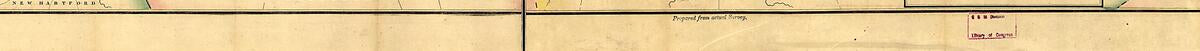This old map of Map of the Rail Roads, from Rome to Albany and Troy, by One of the Engineers Who Assisted In Contructing, Prepared from Actual Survey from 1845 was created by Levi William in 1845