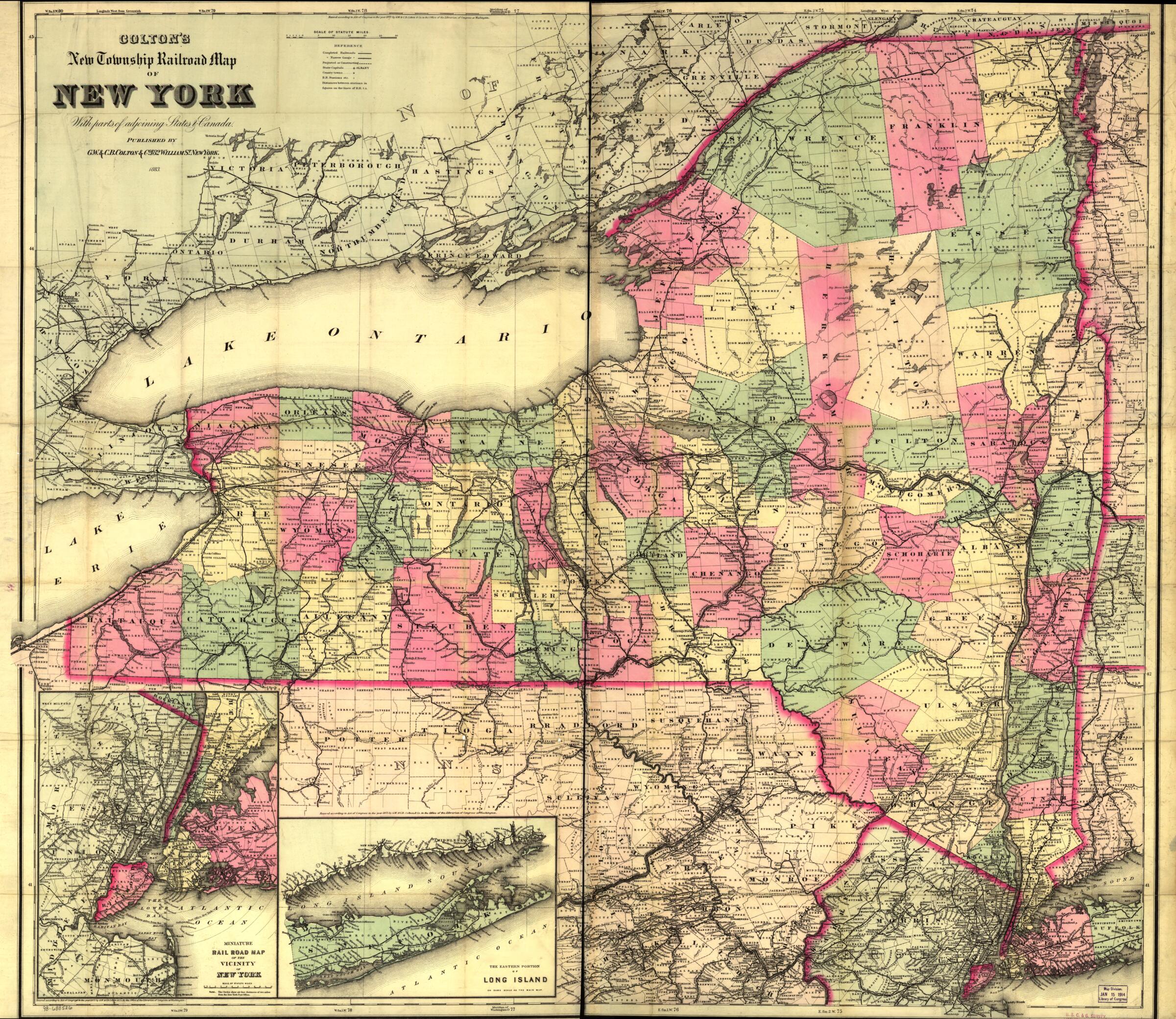 This old map of Colton&