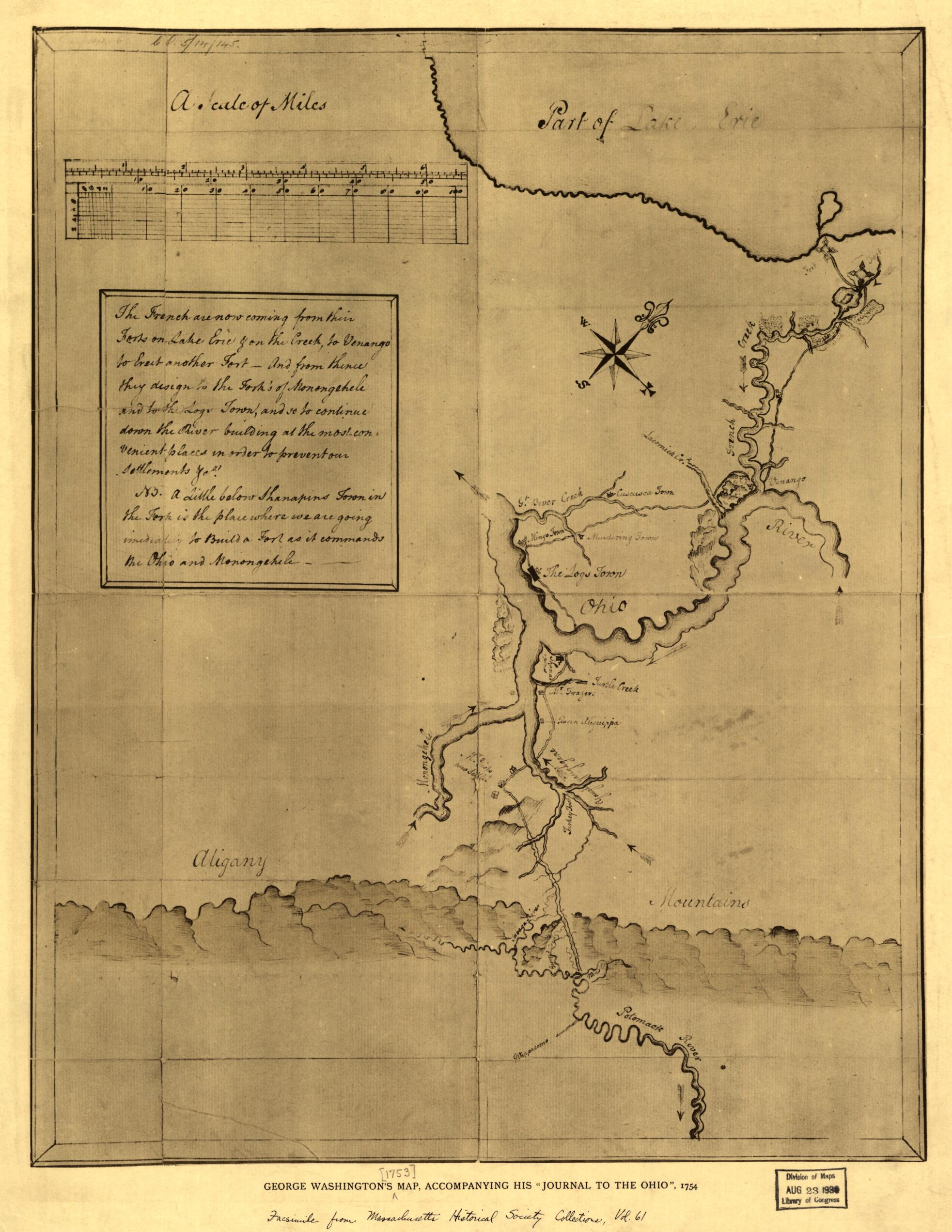 This old map of George Washington&
