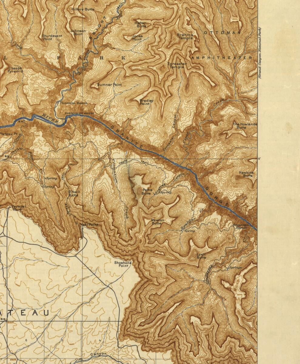 This old map of Arizona from 1903 was created by  Geological Survey (U.S.) in 1903
