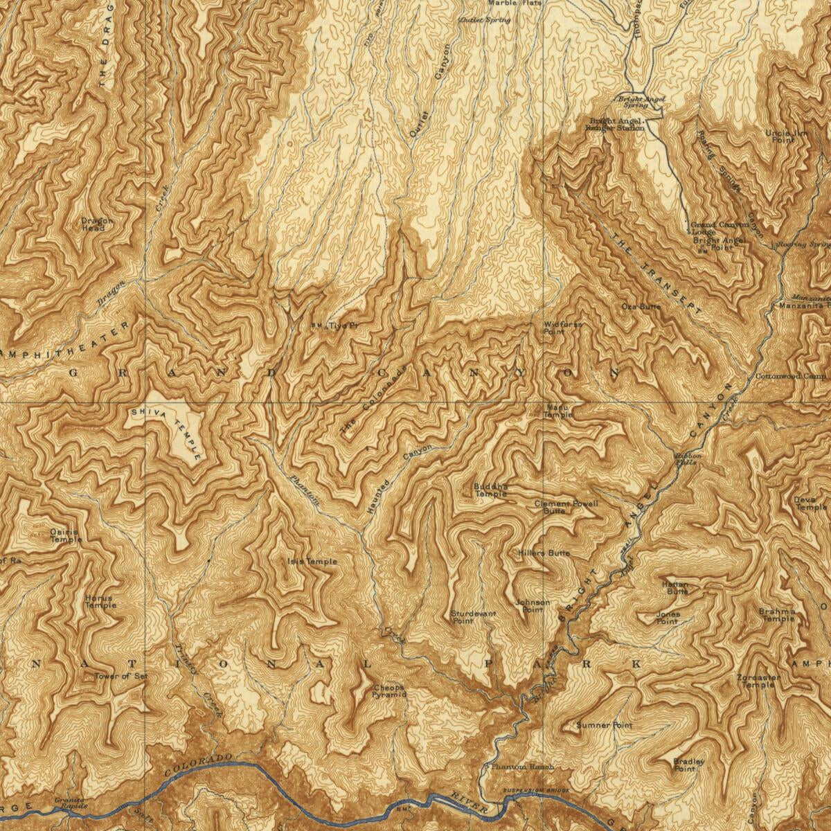 This old map of Arizona from 1903 was created by  Geological Survey (U.S.) in 1903