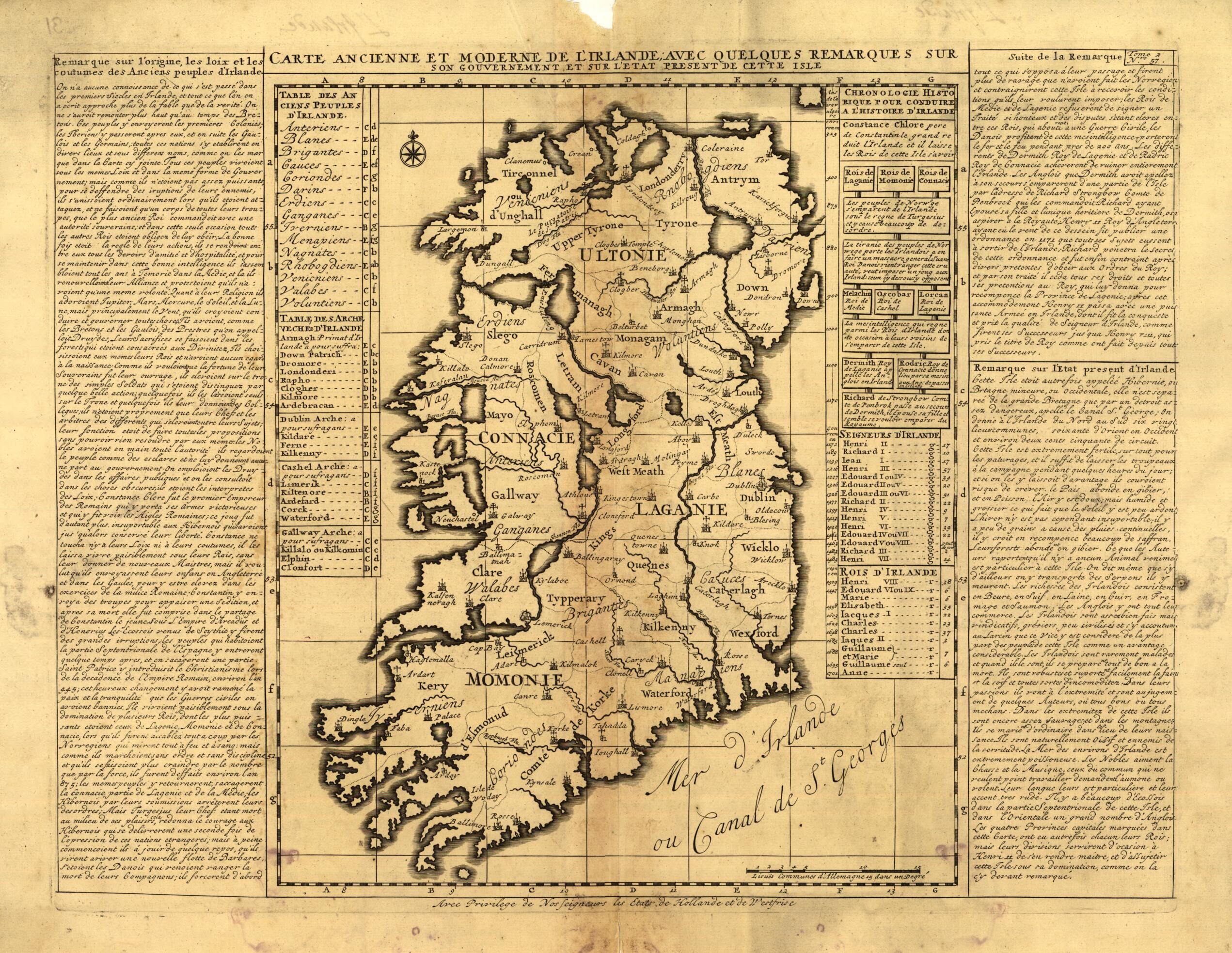This old map of Carte Ancienne Et Moderne De L&