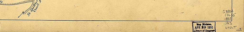 This old map of Map of the Battlefield of Chancellorsville, Va., from 1863 was created by  in 1863