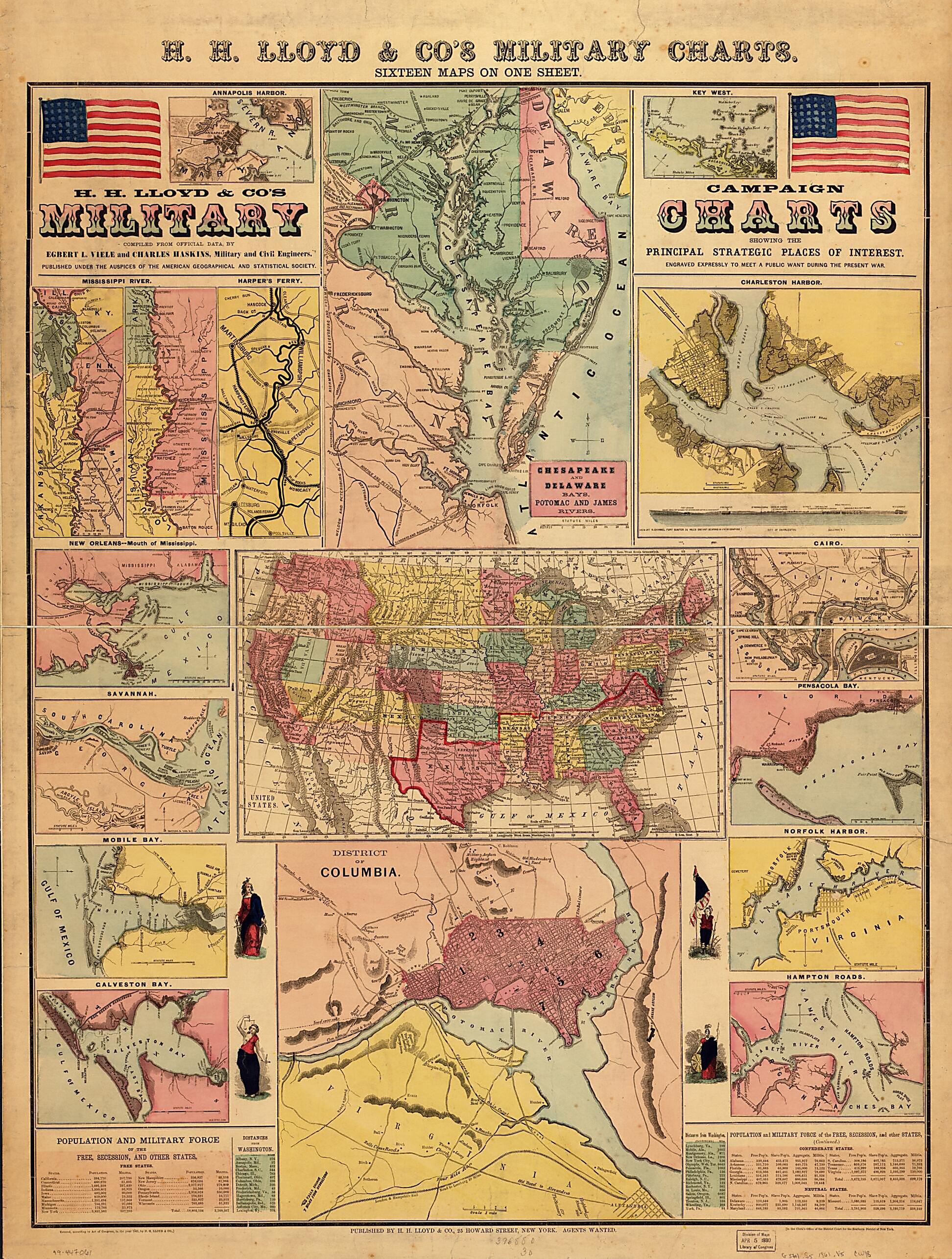 This old map of H. H. Lloyd & Co&