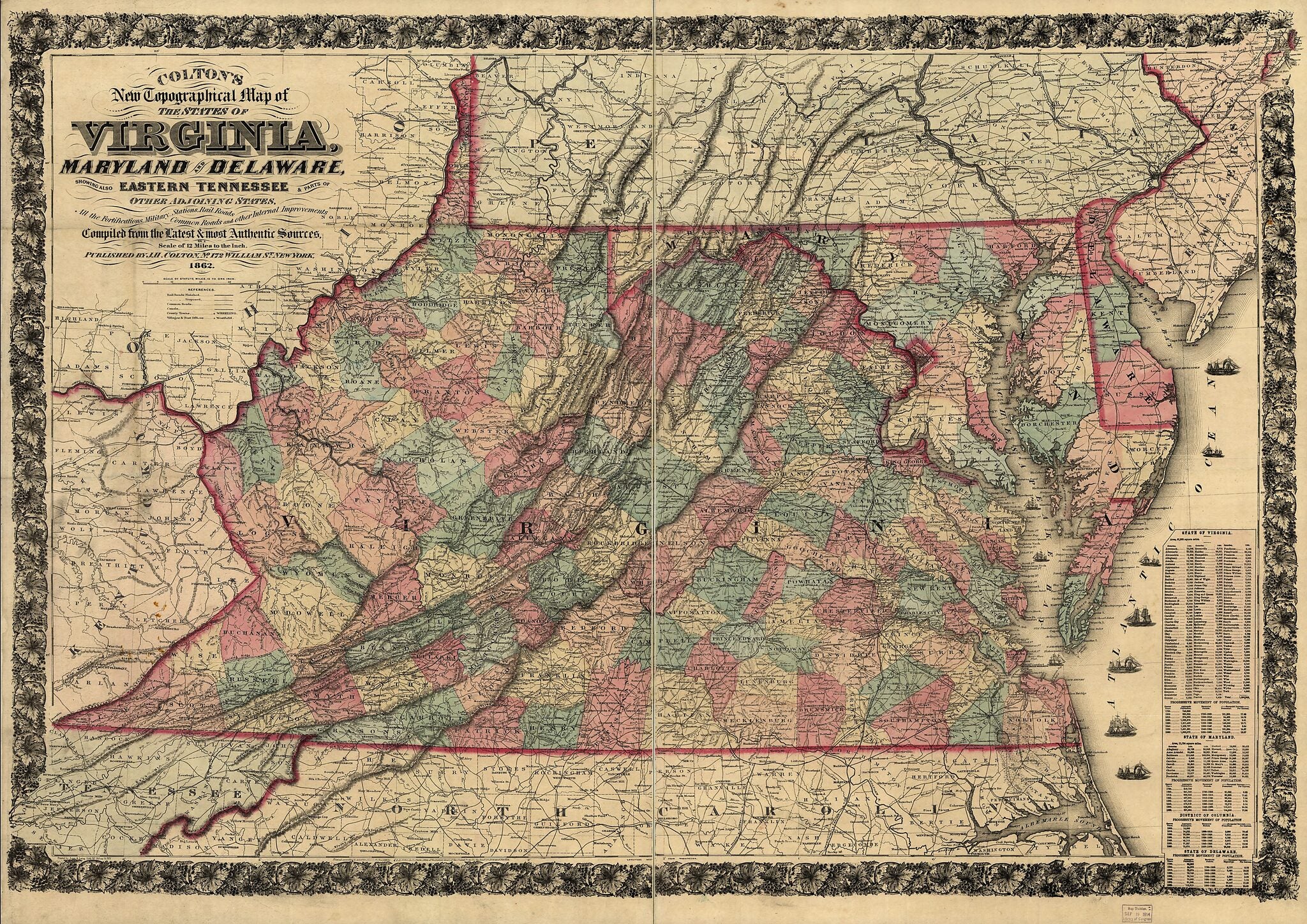 This old map of Colton&