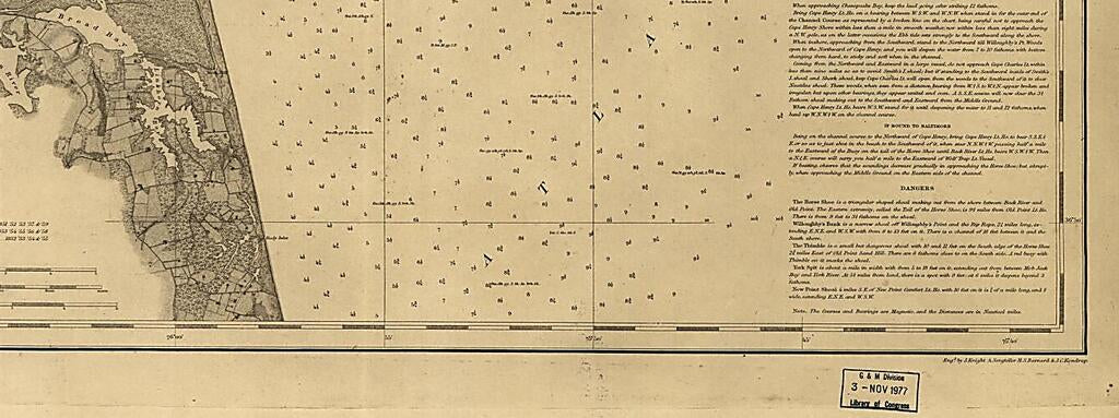 This old map of Chesapeake Bay, Sheet No. 1, York River, Hampton Roads, Chesapeake Entrance from 1863 was created by  United States Coast Survey in 1863