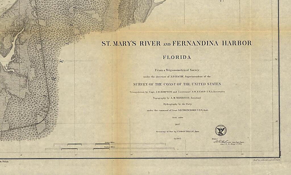 This old map of St. Mary&