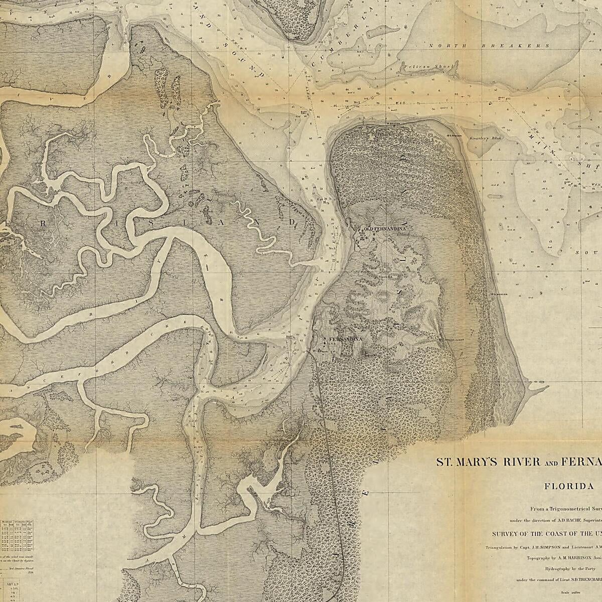 This old map of St. Mary&