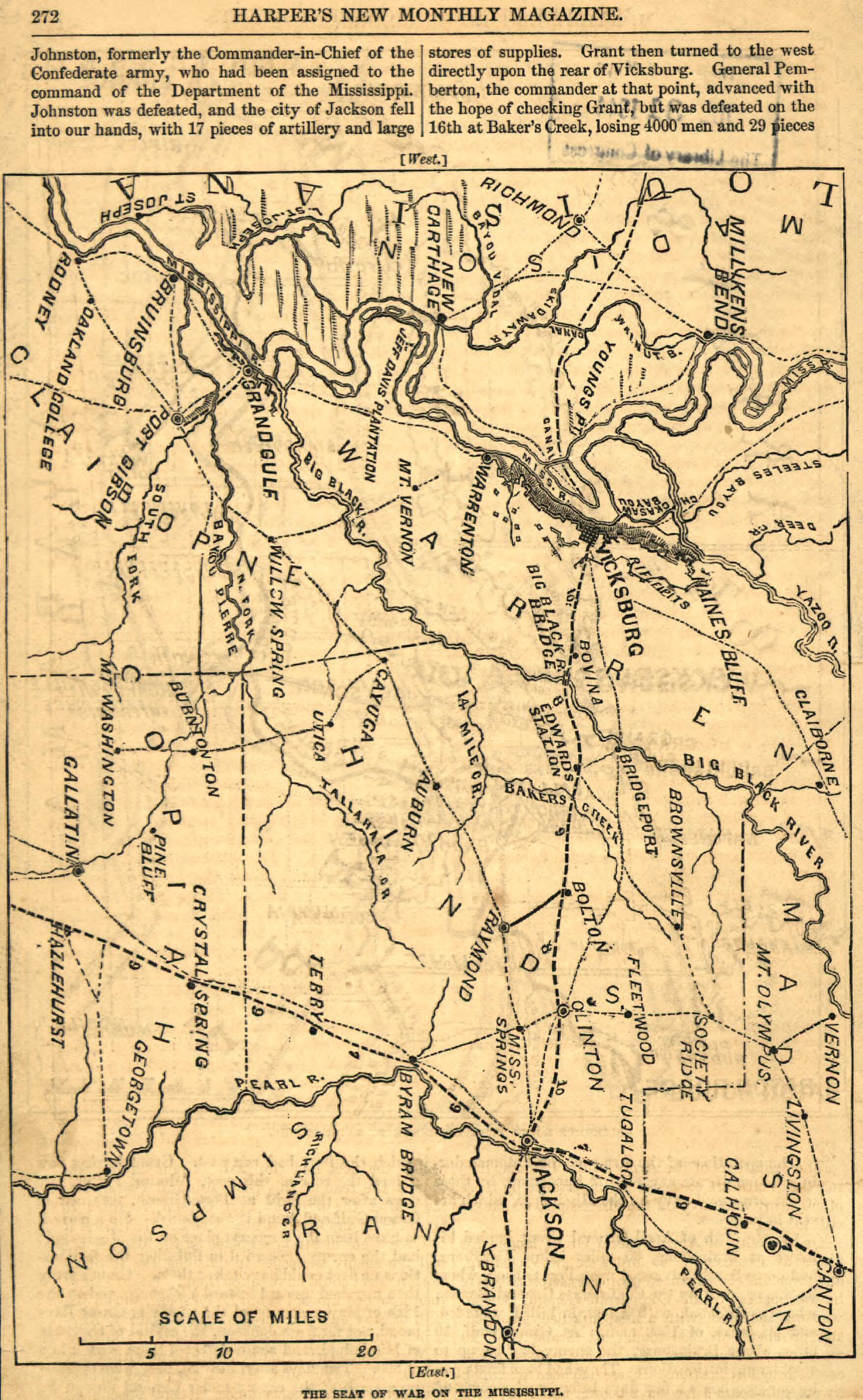 This old map of May 2, from 1863 was created by in 1863