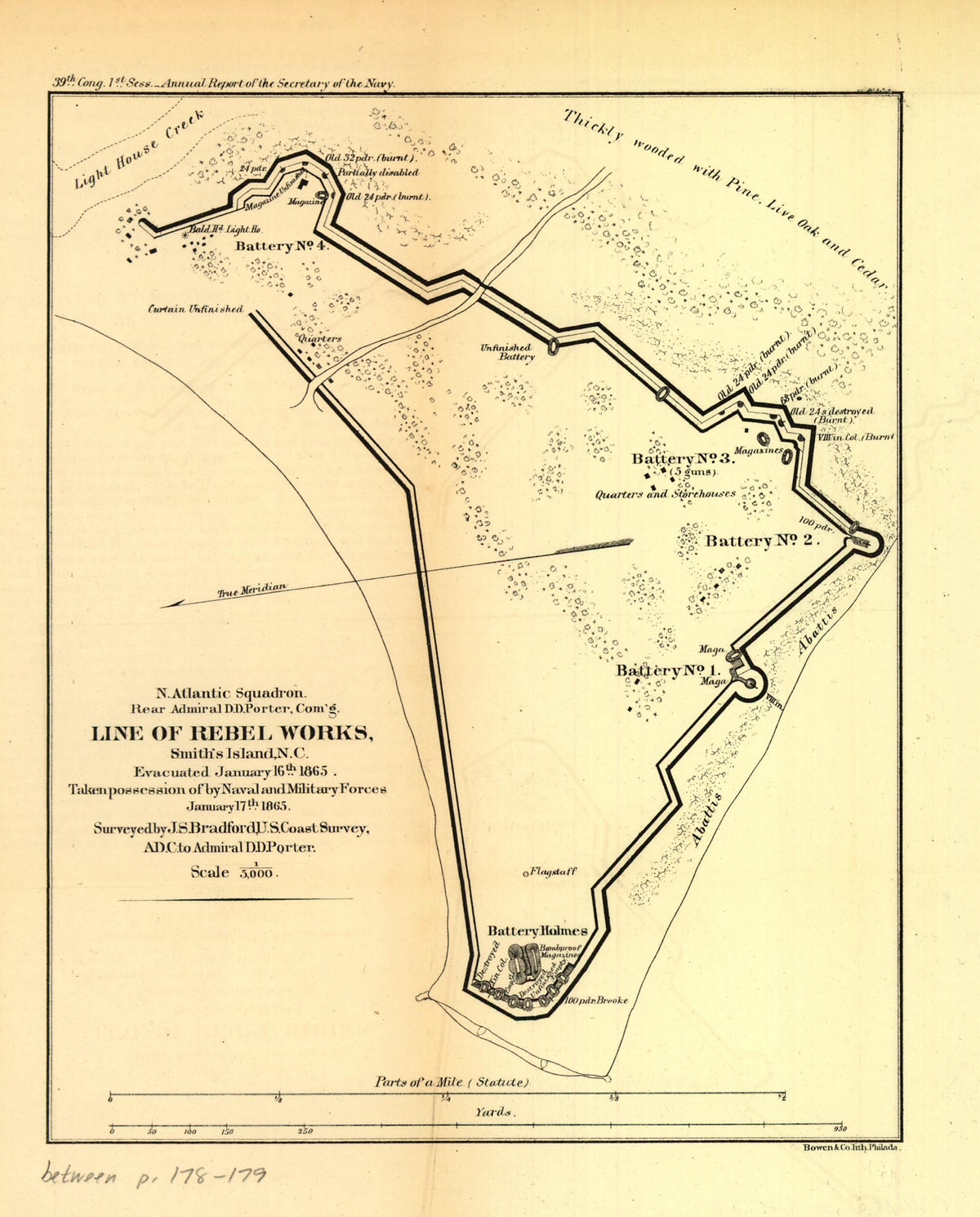 Line of Rebel Works, Smith&