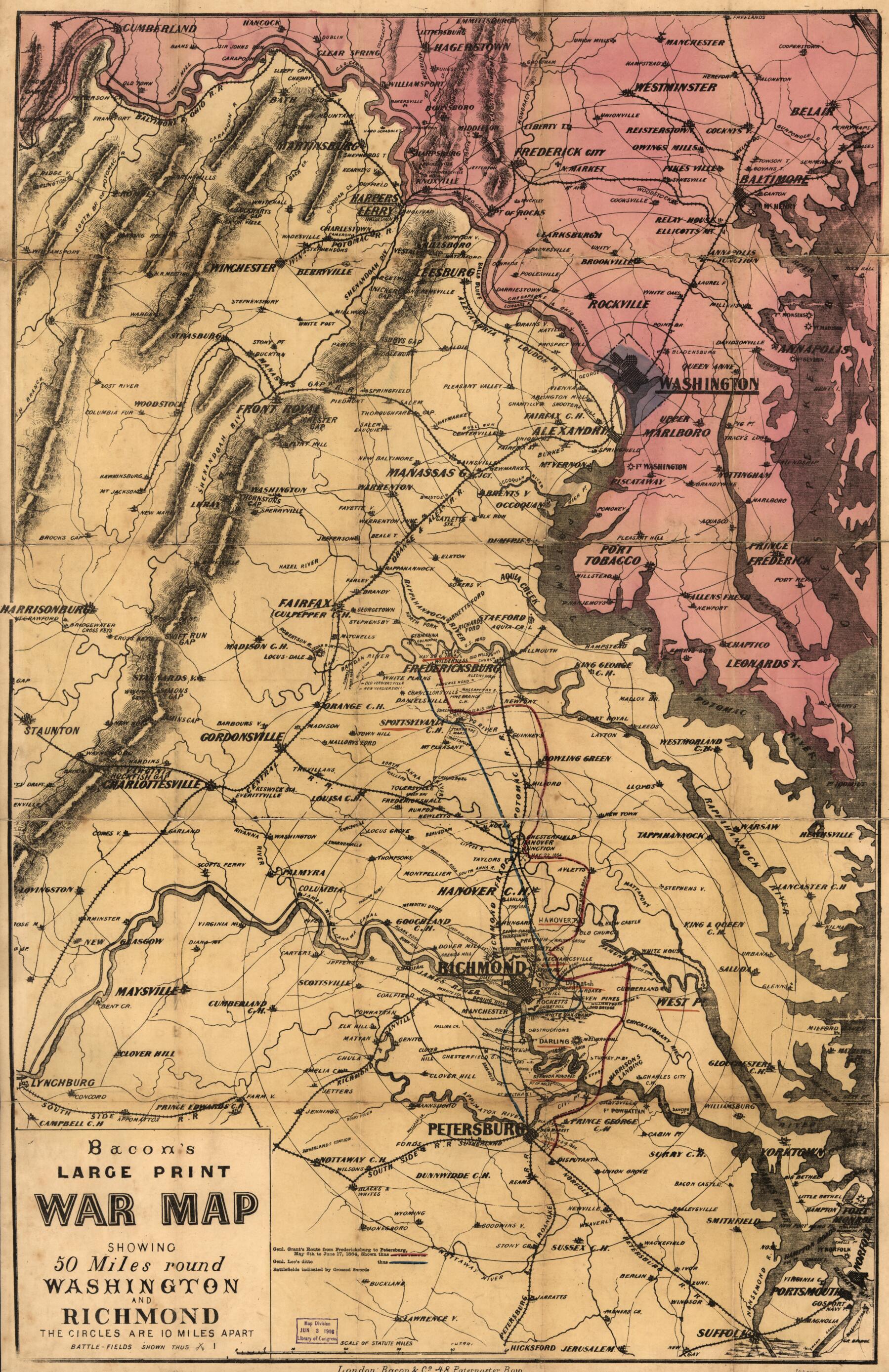 This old map of Bacon&