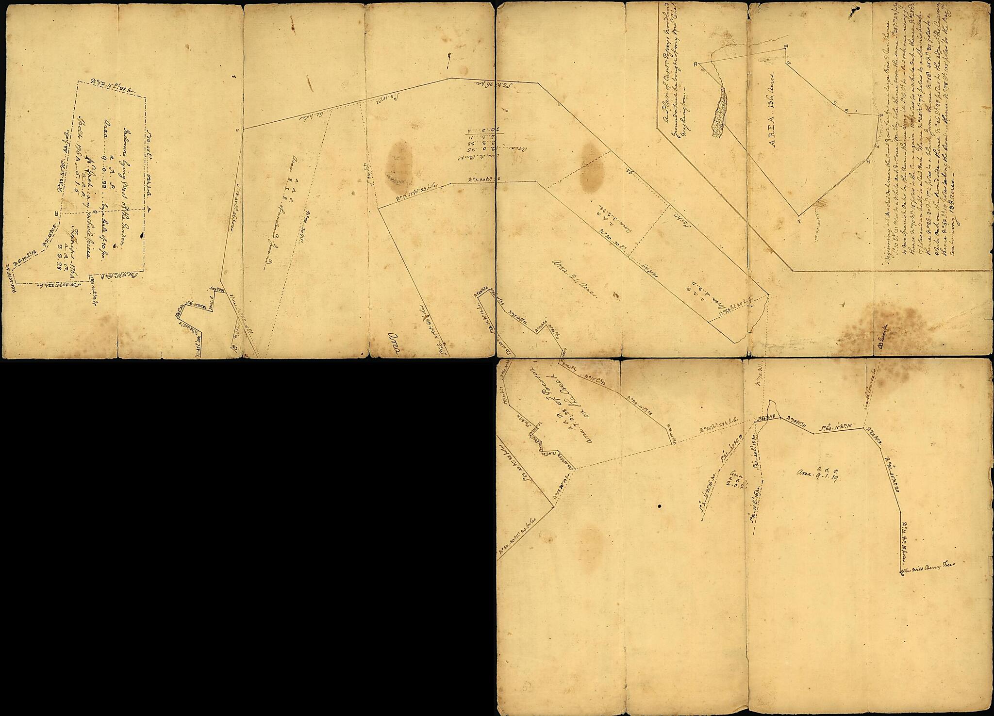 This old map of A Plan of Mr. Clifton&