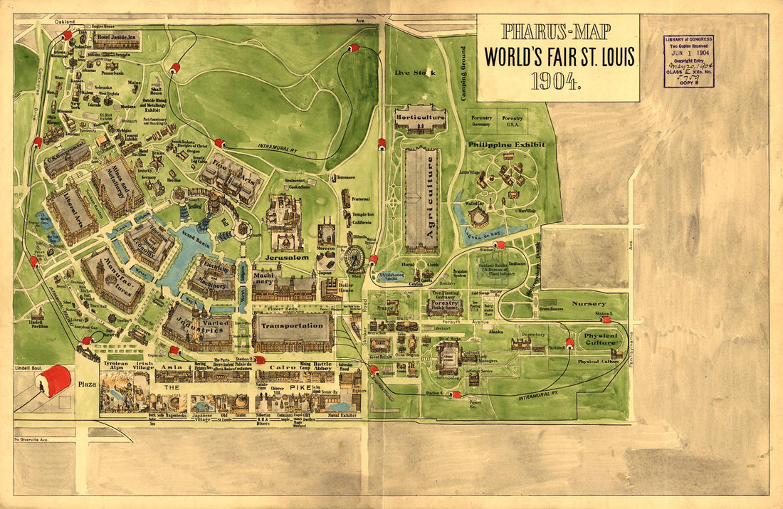 This old map of Map World&