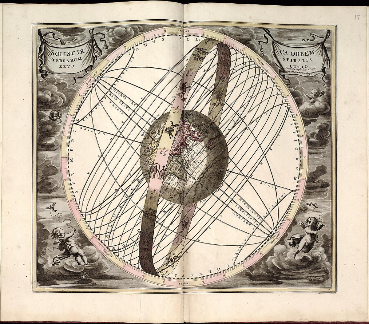 18. Theoria Lunae from Atlas Universalis Et Novus 1708 by Relic Map Company