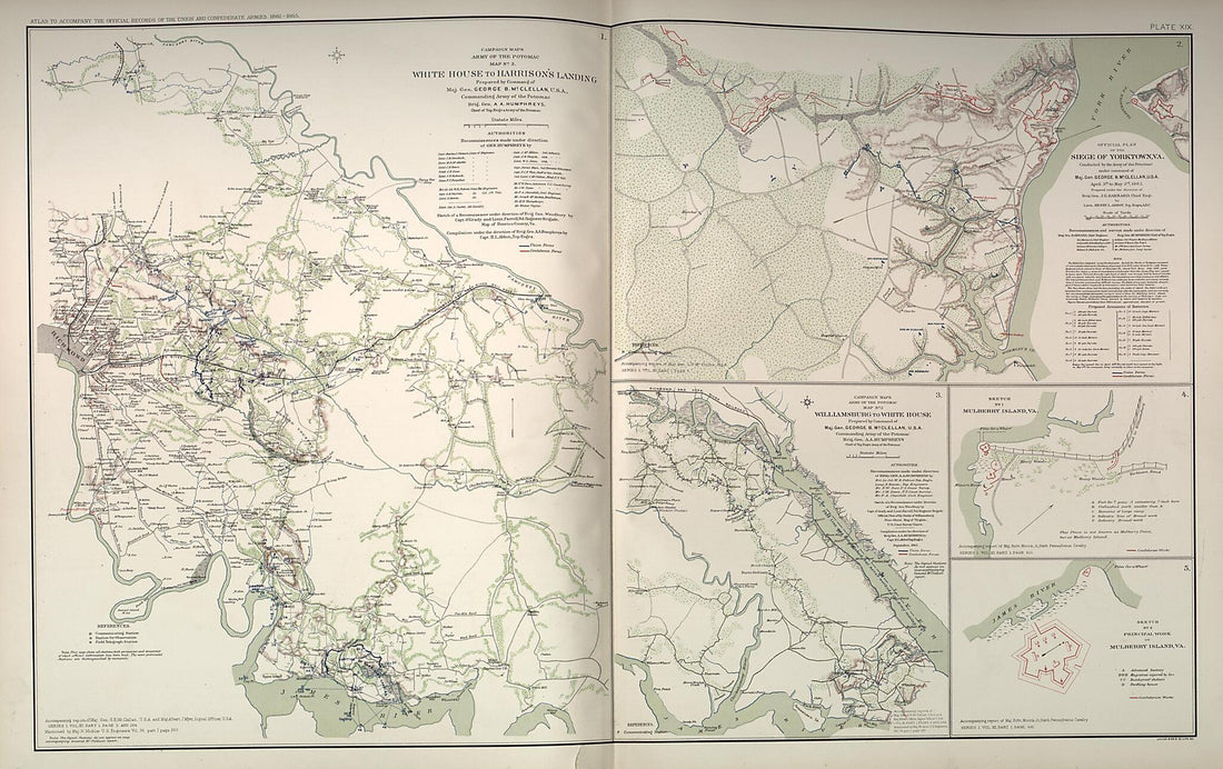 This old map of White House to Harrison&